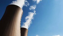 Cooling towers of nuclear power plant against the sky (wlad74 / Depositphotos.com)