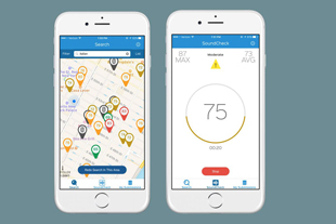 The SoundPrint app allows customers to use a real-time sound meter to take a 15-second reading of the decibel level of a restaurant or bar. The crowdsourced readings make up a sound profile for each venue. (File photo)