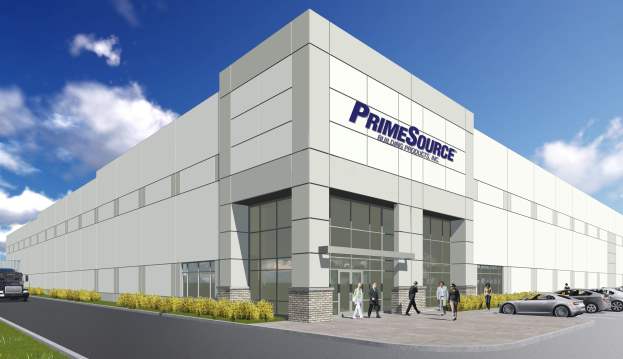 Rendering showing PrimeSource's future location at 505 Advantage Ave. in Perryman. (Rendering Courtesy of MRP Industrial)