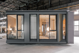 Besides finished, painted walls, each “module” will contain a fully outfitted guest room – with beds, sheets, pillows, flooring and even toiletries. (Design and photo credit: Danny Forster & Architecture) (PRNewsfoto/Marriott International, Inc.)