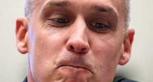 Corey Lewandowski, former campaign manager for President Donald Trump, testifies during a House Judiciary Committee hearing, Tuesday, Sept. 17, 2019, on Capitol Hill in Washington. (AP Photo/Jacquelyn Martin)