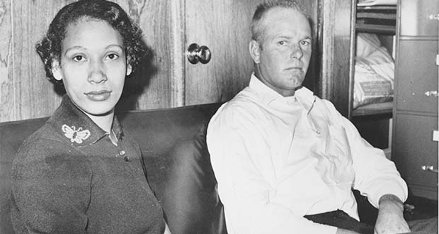 FILE - This Jan. 26, 1965 file photo shows Mildred Loving and her husband Richard P Loving. Bernard S. Cohen, who successfully challenged a Virginia law banning interracial marriage and later went on to a successful political career as a state legislator, has died. He was 86. Cohen and legal colleague Phil Hirschkop represented Richard and Mildred Loving, a white man and Black woman who were convicted of illegally cohabiting as man and wife and ordered to leave Virginia for 25 years(AP Photo, File)