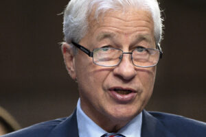 JPMorgan Chase & Company Chairman and CEO Jamie Dimon testifies at a Senate Banking Committee annual Wall Street oversight hearing, Sept. 22, 2022, on Capitol Hill in Washington. (AP Photo/Jacquelyn Martin, File)