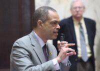 Sen. Malcolm Augustine said that his proposal, which appears likely to pass both the Senate and House of Delegates before the end of the 90-day session in April, discourages deceptive marketing and sales practices. (Jack Hogan/The Daily Record)