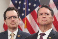 The GOP senators, led by Minority Leader Steve Hershey, right, and Minority Whip Justin Ready, wrote in a public letter to the governor that the bill would do “absolutely nothing to address the proliferation of illegal firearms in Maryland or target those who unlawfully possess guns and use them in the commission of crimes." (The Daily Record/Jack Hogan)