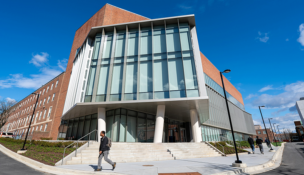 The new $132 million, 105,000-square-foot chemistry building at the University of Maryland includes 34 advanced research labs, two shared research facilities with cutting-edge (Photo courtesy of the University of Maryland)