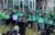 AFSCME Maryland Council 3 President Patrick Moran speaks at a rally outside the District Court for Baltimore County on June 11, 2024. (Jack Hogan/The Daily Record)