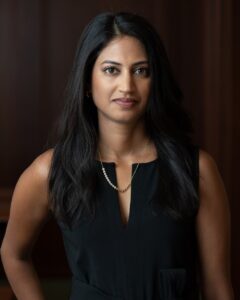 Maneka Sinha, professor of law at Maryland Carey Law who co-teaches the forensic defense clinic, said many lawyers are hesitant to confront issues relating to scientific or technology topics, such as forensic evidence. (Maryland Carey Law/Submitted photo)