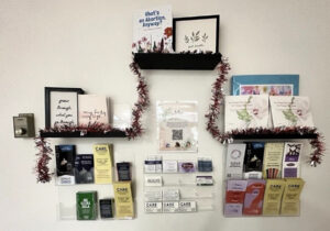 Brochures at the CARE clinic. (Photo courtesy of CARE Bethesda)