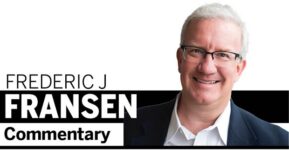 Frederick J. Fransen column