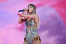 Taylor Swift performs as her record-breaking The Eras Tour comes to an end with the first of her three concerts in Vancouver on Dec. 6, 2024. (REUTERS/Jennifer Gauthier/File Photo)