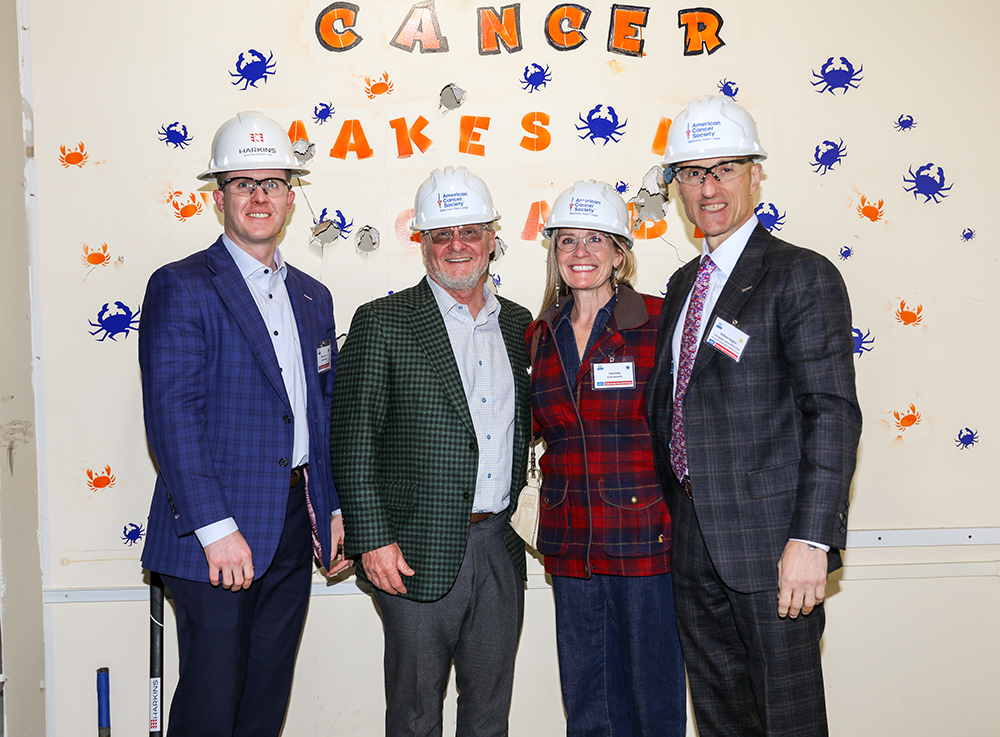 John Kelly, Jr., John R. Kelly, Julie and Dr. Bill Regine. (Photo by Annalise Dietz)