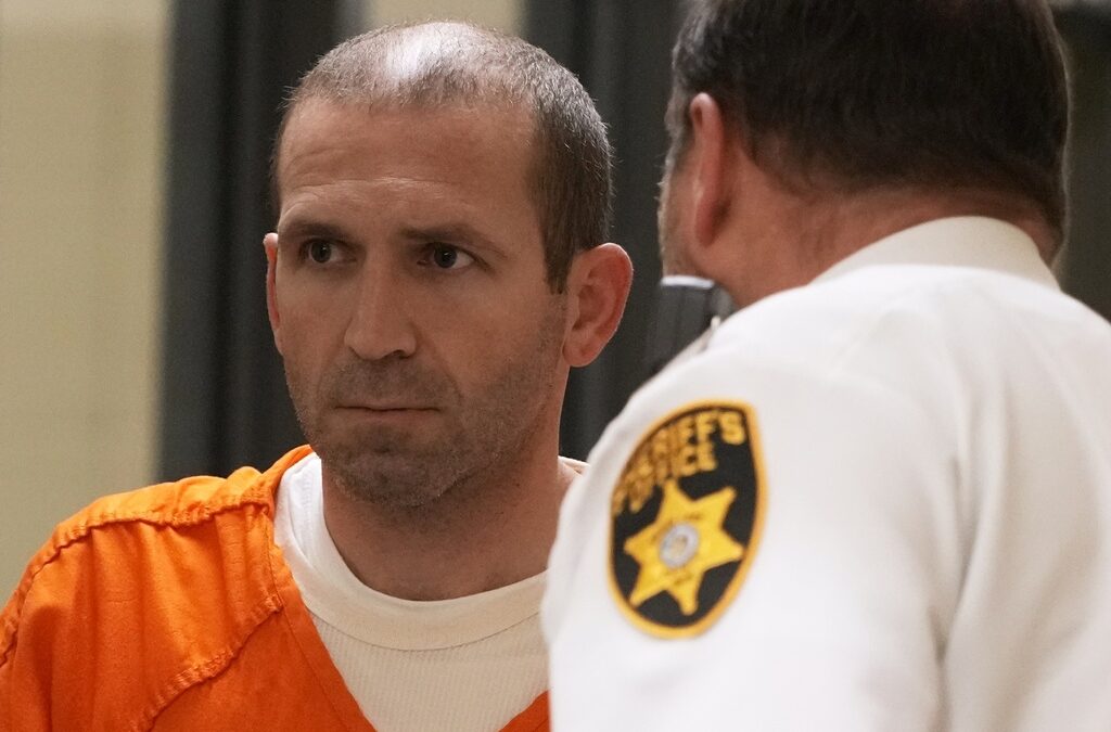 Ryan Borgwardt appears in a Green Lake County courtroom Wednesday, Dec. 11, 2024, in Green Lake, Wis. (AP File Photo/Morry Gash)