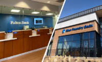 Fulton Bank is headquartered in Lancaster, Pennsylvania, while Blue Foundry is based in Rutherford, New Jersey. (PHOTOS PROVIDED BY FULTON BANK AND BLUE FOUNDRY BANK)