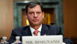 Frank Bisignano, now the Social Security Administration commissioner, appears at a Senate Committee on Finance confirmation hearing on March 25, 2025, in Washington, D.C. (USA TODAY Network)