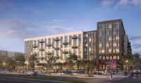 JBG Smith plans to develop 640 apartments and townhouses in Potomac Yard in Alexandria. (Rendering courtesy of KTGY)