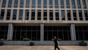 The Department of Education in Washington. (Salwan Georges/The Washington Post)