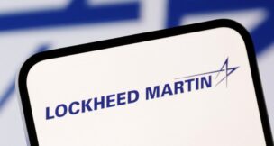 Lockheed Martin logo is seen in this illustration taken July 26, 2025. (REUTERS/Dado Ruvic/Illustration)