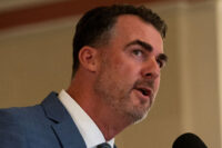 Oklahoma Governor Kevin Stitt speaks at a Make Oklahoma Healthy Again kickoff event at the Oklahoma State Capitol in Oklahoma City, Oklahoma, U.S. June 26, 2025. (REUTERS/Nick Oxford/File Photo)