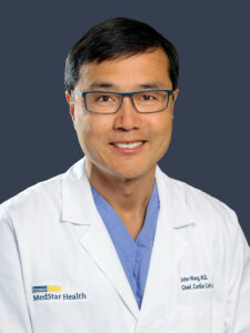 Dr. John Wang, Director of the Cardiac Catheterization Lab at MedStar Union Memorial and MedStar Franklin Square and Scientific Director of Baltimore Cardiovascular Research, is the principal investigator for the Abbott Envision trial. (Photo courtesy MedStar Health)