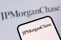 JPMorgan Chase logo appears in this illustration taken Dec. 1, 2025. (REUTERS/Dado Ruvic/Illustration)