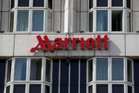 A Marriott hotel is seen in Vienna, Austria, on April 9, 2018. (REUTERS/Heinz-Peter Bader/File Photo)