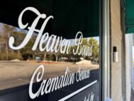 Heaven Bound Cremation Services in Waldorf is seen in February 2025. (Katie Mettler/The Washington Post)