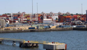 The Port of Baltimore's Seagirt Marine Terminal on May 12, 2026.