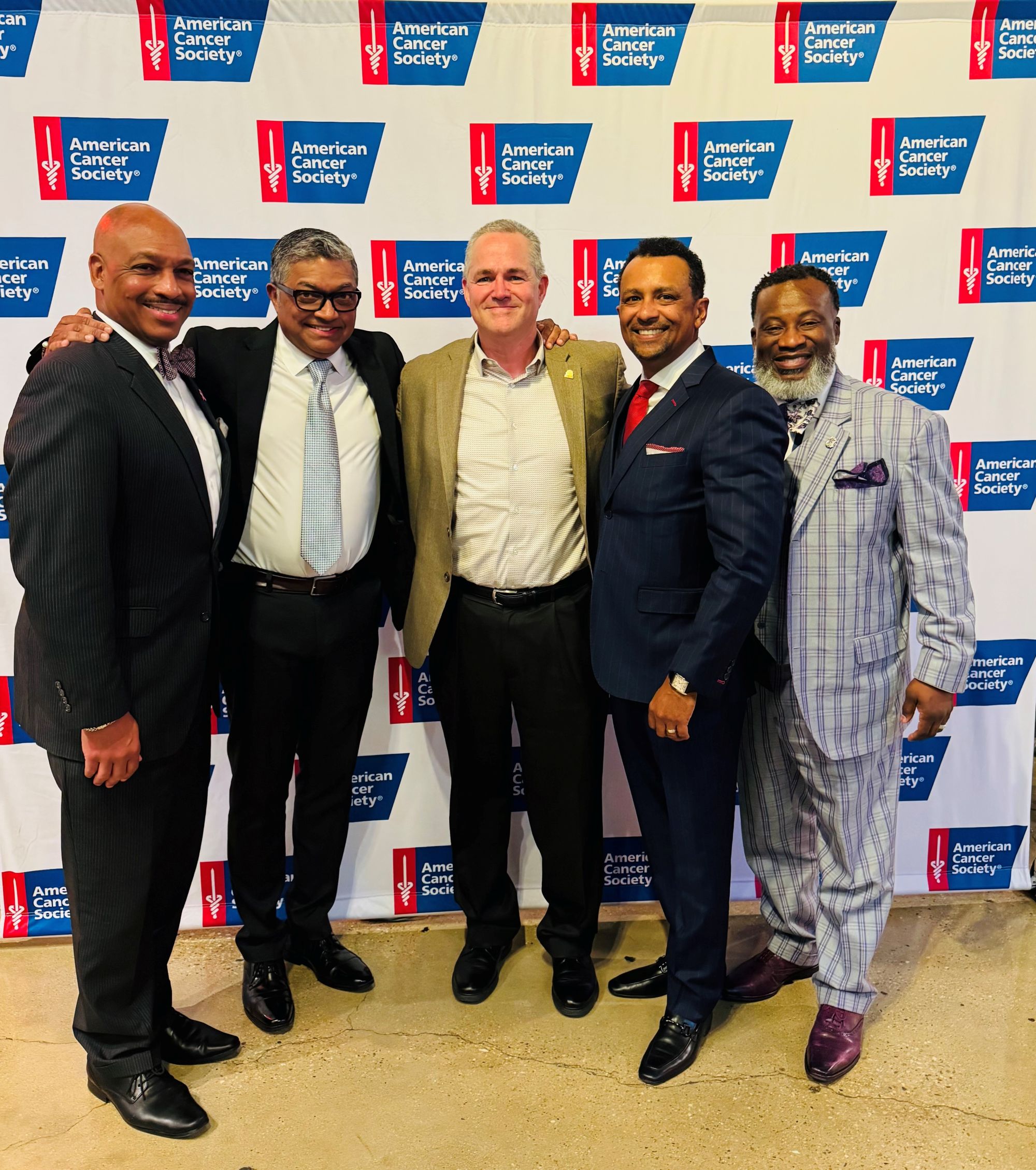 From left: Kamonte McCray, Daryl S. Taylor, Dr. Stuart Martin, Priya Corea, Pat Corea. (Vivienne Stearns-Elliott)
