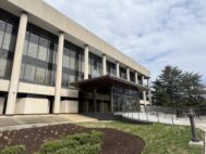 The Robert C. Murphy Courts of Appeal Building, which houses Maryland's two appellate courts, is seen on March 30. (Ian Round/The Daily Record)