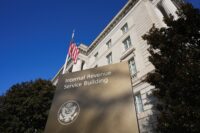 A view of the Internal Revenue Service (IRS) building, in Washington on Feb. 1, 2026. (REUTERS/Ken Cedeno)