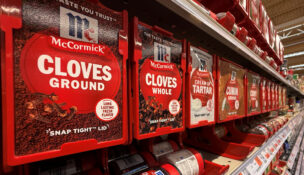 McCormick brand spices at a grocery store in Medford, Massachusetts, March 31, 2026. (REUTERS/Brian Snyder)
