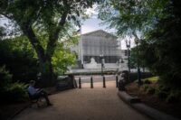 The Supreme Court in April 2025. (Shedrick Pelt/For The Washington Post)