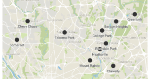 Where 16-year-ols can vote in maryland local elections map by Capital News Service