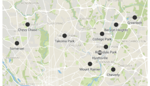 Where 16-year-ols can vote in maryland local elections map by Capital News Service