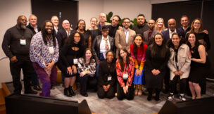 Conscious Venture Lab's Baltimore Cohort 14 at Demo Day in January 2026. (Novella Center for Entrepreneurship)