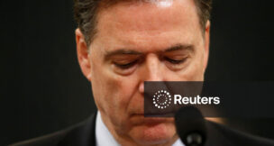 FBI Director James Comey testifies before the House Intelligence Committee hearing into alleged Russian meddling in the 2016 U.S. election on Capitol Hill in Washington, March 20, 2017. (REUTERS/Joshua Roberts/File Photo)