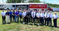 Harford County officials break ground on a new Special Operations station in Hickory that will centralize emergency response equipment, operations, and offices currently spread across three leased sites in Forest Hill. (Harford County)