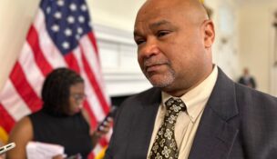 Treasurer Dereck Davis (D) defended the decision to drop Moody's, which he said had a "toxic" relationship with the state. and noted that Maryland still has an AAA bond rating from its remaining rating agencies. (File photo by Bryan P. Sears/Maryland Matters)