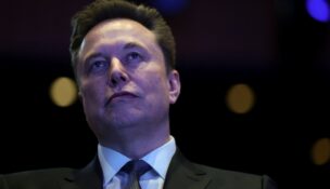 Elon Musk attends the U.S.-Saudi Investment Forum in Washington on Nov. 19, 2025. (REUTERS/Evelyn Hockstein)