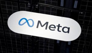 The logo of Meta is seen during the Viva Technology conference dedicated to innovation and startups at Porte de Versailles exhibition center in Paris on June 12, 2025. (REUTERS/Benoit Tessier/File Photo)
