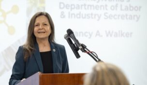 L&I Secretary Nancy Walker said the proposed federal rule would make it easier for companies to avoid responsibility when wage theft or other violations occur. (PHOTO/PACAST via BridgeTower Media)