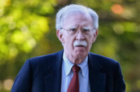 Former White House national security adviser John Bolton arrives at U.S. District Court for the District of Maryland, in Greenbelt on Oct. 17, 2025. (REUTERS/Leah Millis)