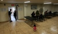 Muslim migrants stranded after President Donald Trump cancelled all U.S. asylum appointments for migrants waiting in Mexico are seen at the Assabil shelter, the only such refuge in Mexico specifically for Muslim migrants, in Tijuana, Mexico, on Jan. 21, 2025. (REUTERS/Jorge Duenes/File Photo)
