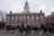 A group of horseback riders dressed as Union soldiers pass in front of Independence Hall in Philadelphia on Feb. 12, 2015. (REUTERS/Charles Mostoller/File Photo)