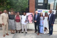 State and community leaders held a reopening ceremony for the Juanita Jackson Law Center in Baltimore on June 26, 2026. (Office of Sen. Chris Van Hollen)