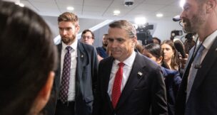 Acting U.S. Attorney General Todd Blanche walks through the Hart Senate Office Building on Capitol Hill in Washington on July 29, 2026. (REUTERS/Anna Rose Layden)