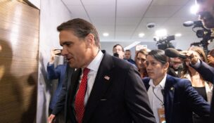 Acting U.S. Attorney General Todd Blanche walks through the Hart Senate Office Building on Capitol Hill in Washington on July 29, 2026. (REUTERS/Anna Rose Layden/File Photo)